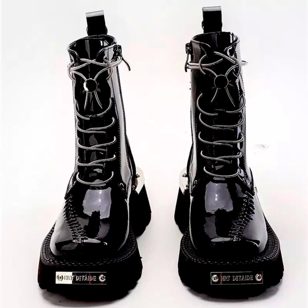 Square toe ankle  boots